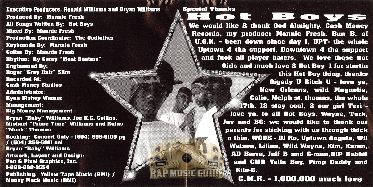 Hot boys get it how u live 1st press cd rap music guide